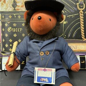 Abbarham Lincoln North American bear company vintage bear